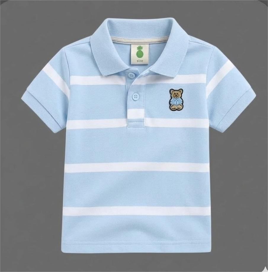 TMF-123 POLO T SHIRT (sky light blue)