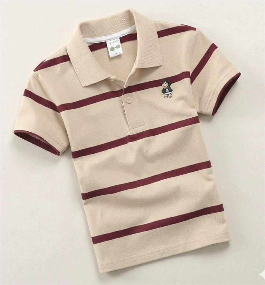TMF-122 POLO T SHIRT (beige)