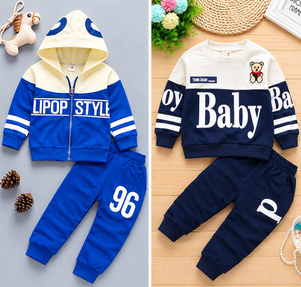 TMF-215 Combo Offer-(Blue-96/Baby Navy )
